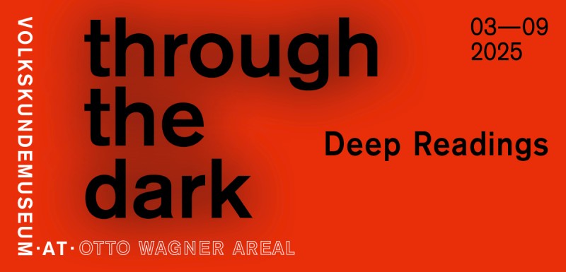 : "Through the Dark. Über Leben in autoritären Zeiten" - Programmschwerpunkt 2025. Grafik: Matthias Klos