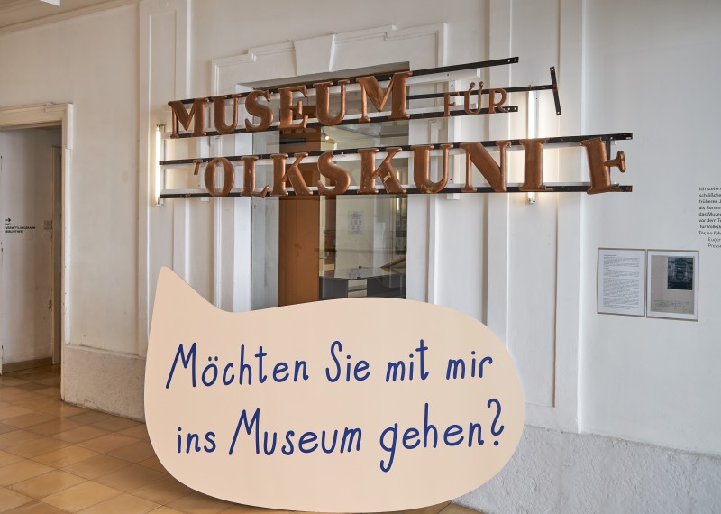 : Möchten Sie mit mir ins Museum gehen? Foto: Institut für Kunstgeschichte, Armin Plankensteiner © Recht auf Museum