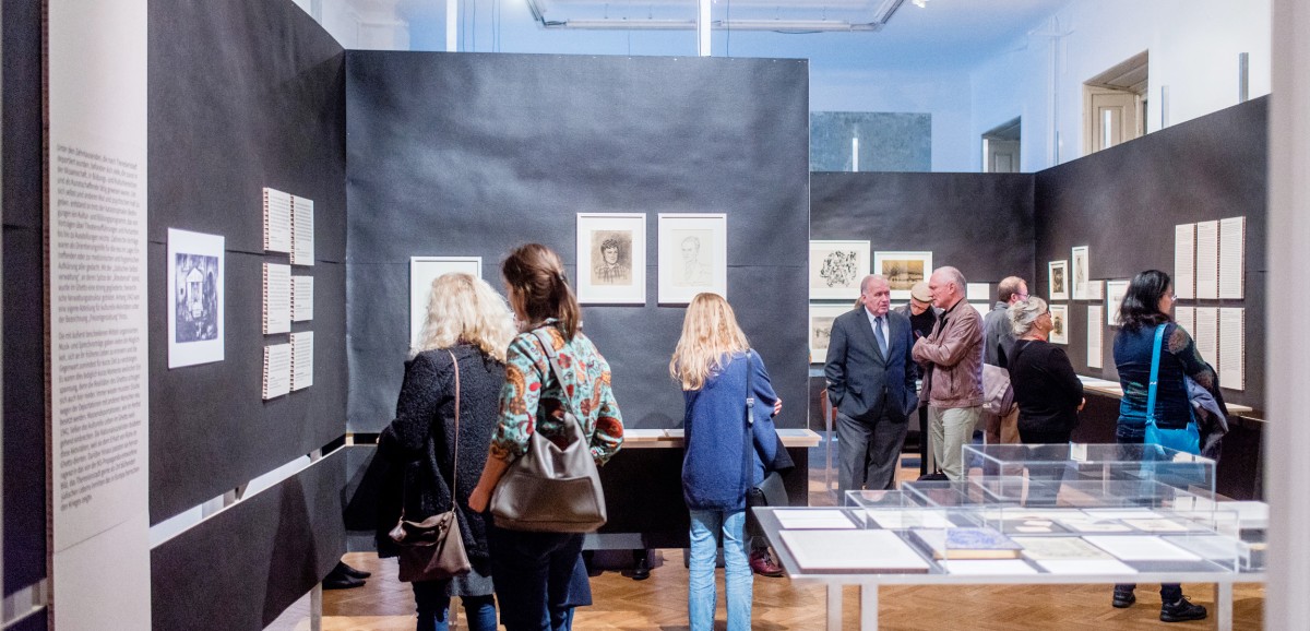 : Ausstellung Kunst und Widerstand im Ghetto Theresienstadt. Foto: kollektiv fischka / kramar © Volkskundemuseum Wien