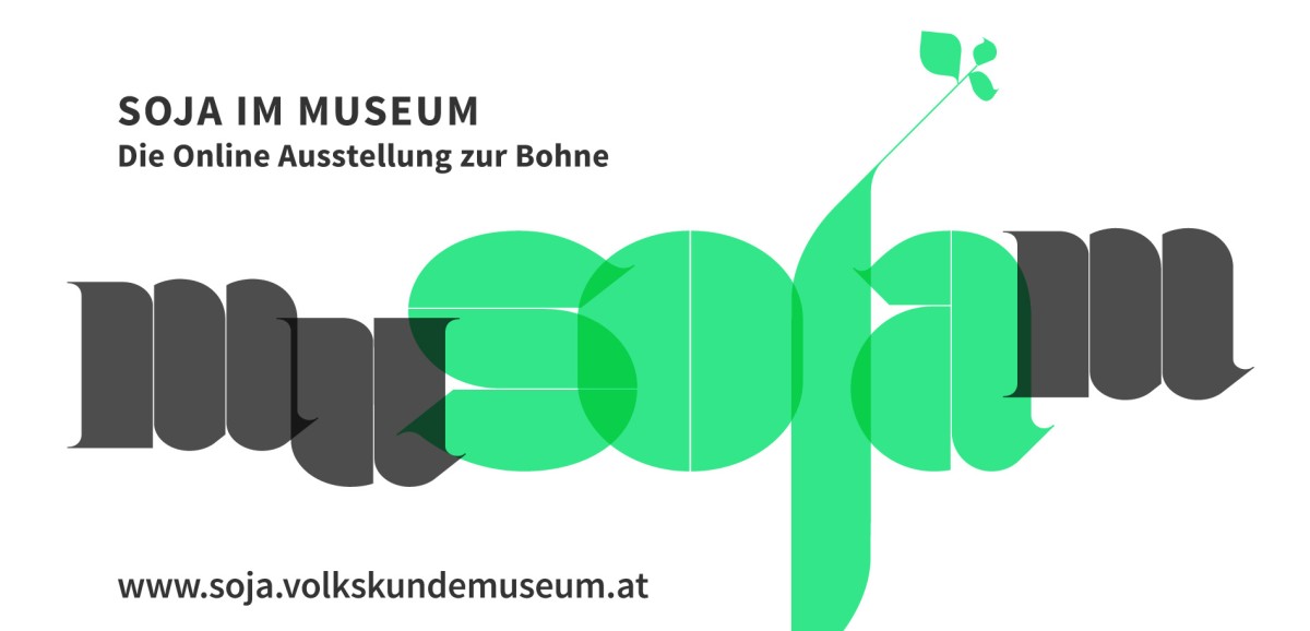 : MuSOJAm. Soja im Museum. Die Online Ausstellung zur Bohne. Grafik: Matthias Klos © Volkskundemuseum Wien