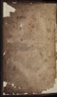 Hauspostille, vorderes Vorsatzblatt