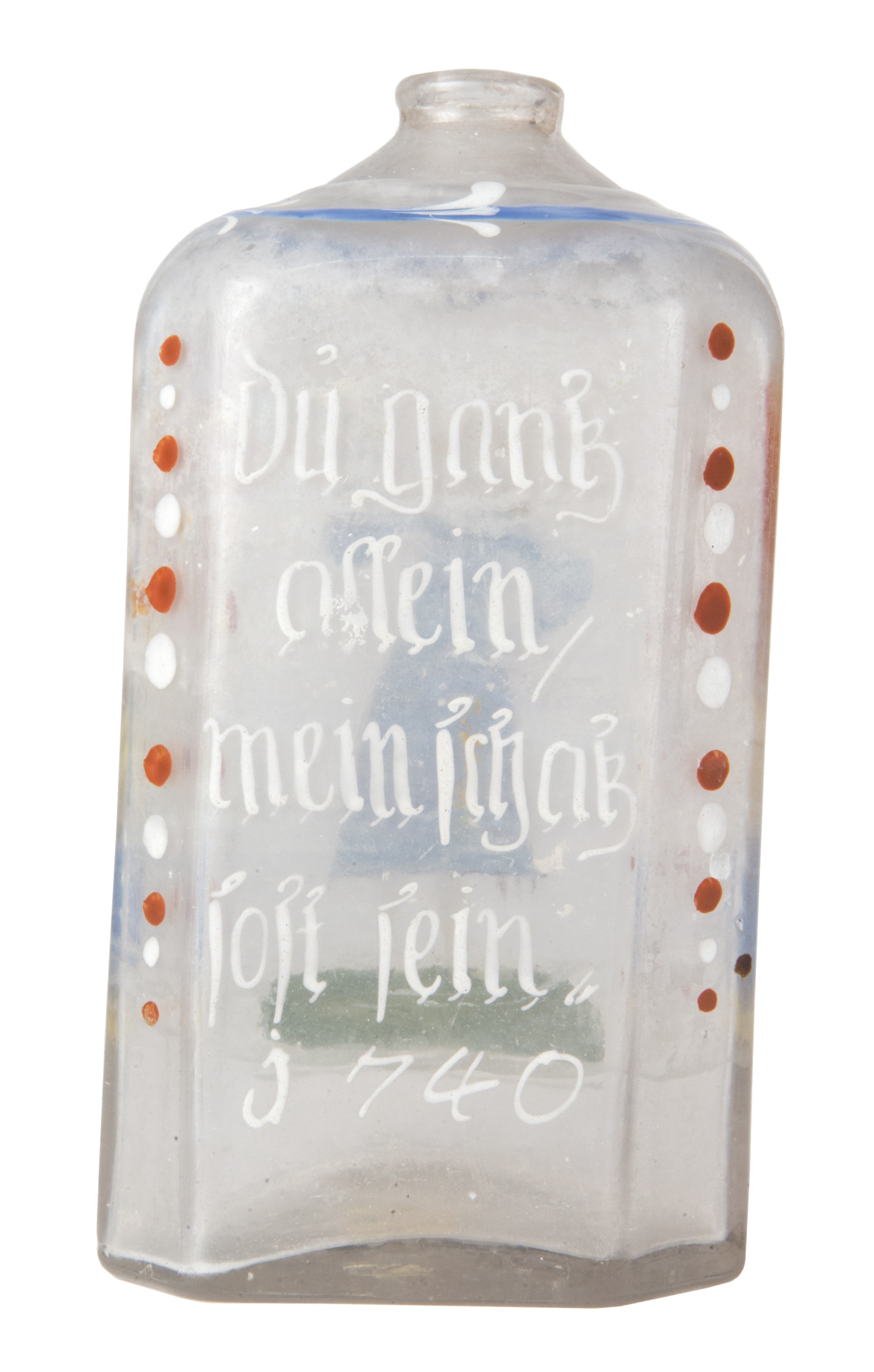 Schnapsflasche mit Widmung - Bild 2