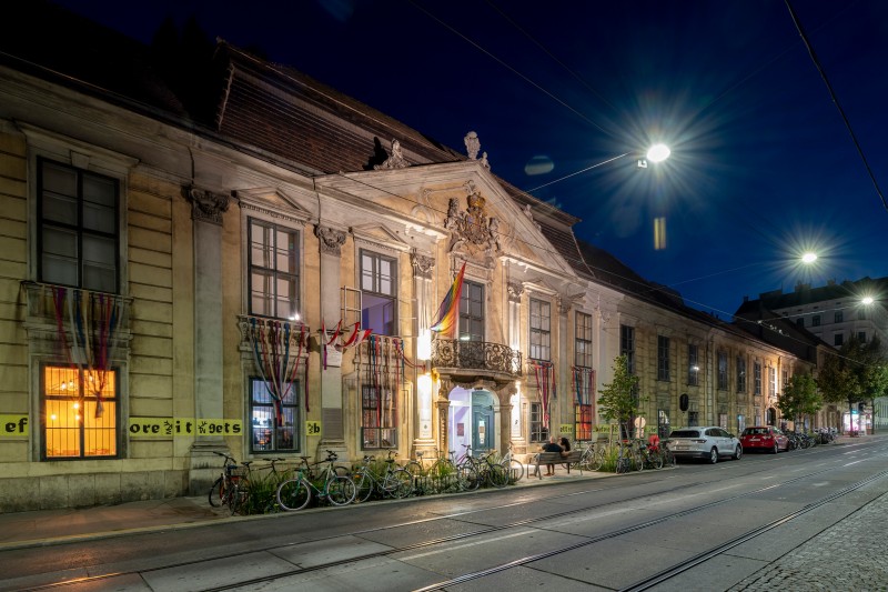 Volkskundemuseum Wien bei Nacht. Foto: Kollektiv Fischka / Kramar
