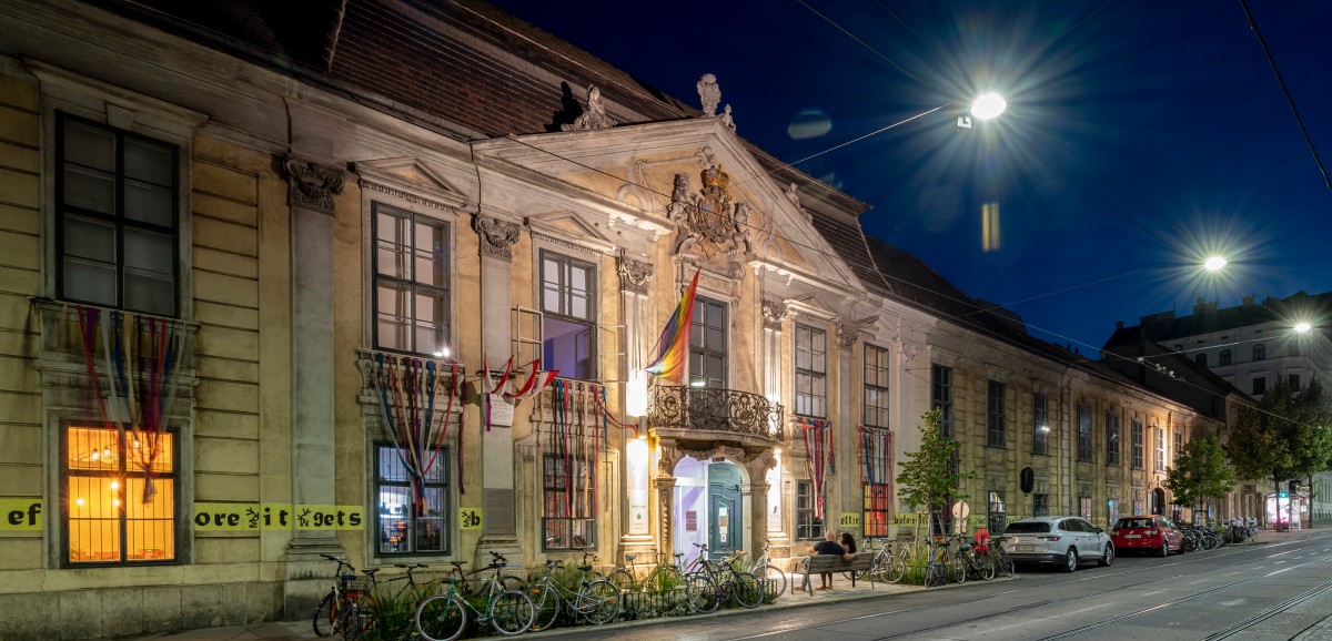 : Volkskundemuseum Wien bei Nacht. Foto: Kollektiv Fischka / Kramar
