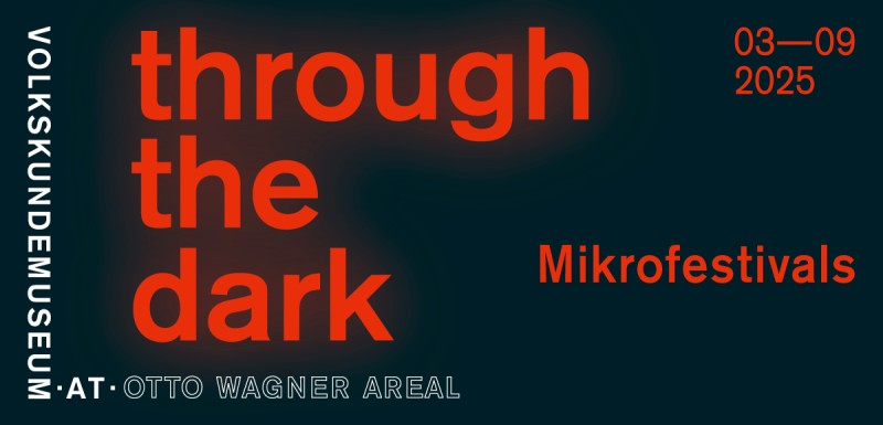 : "Through the Dark. Über Leben in autoritären Zeiten" - Programmschwerpunkt 2025. Grafik: Matthias Klos