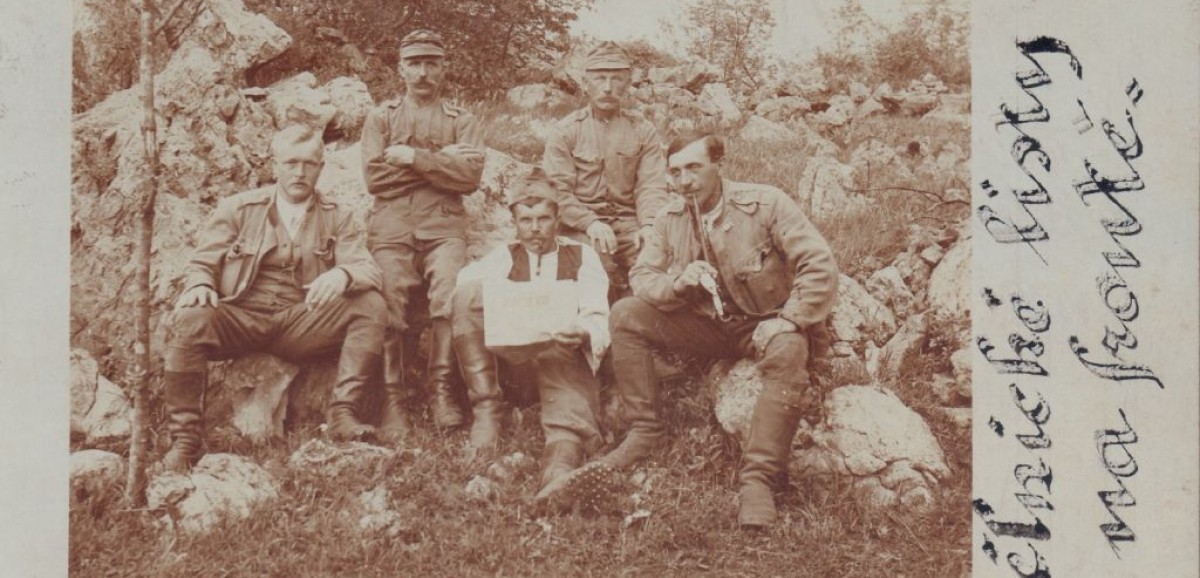 : Die tschechische Arbeiterzeitung wurde während des Ersten Weltkriegs an die Front geschickt © FZHM 