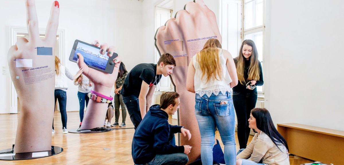 : Das Projekt handyfilmen - Jugend. Alltag. Medienkultur. im Volkskundemuseum Wien © Volkskundemuseum Wien