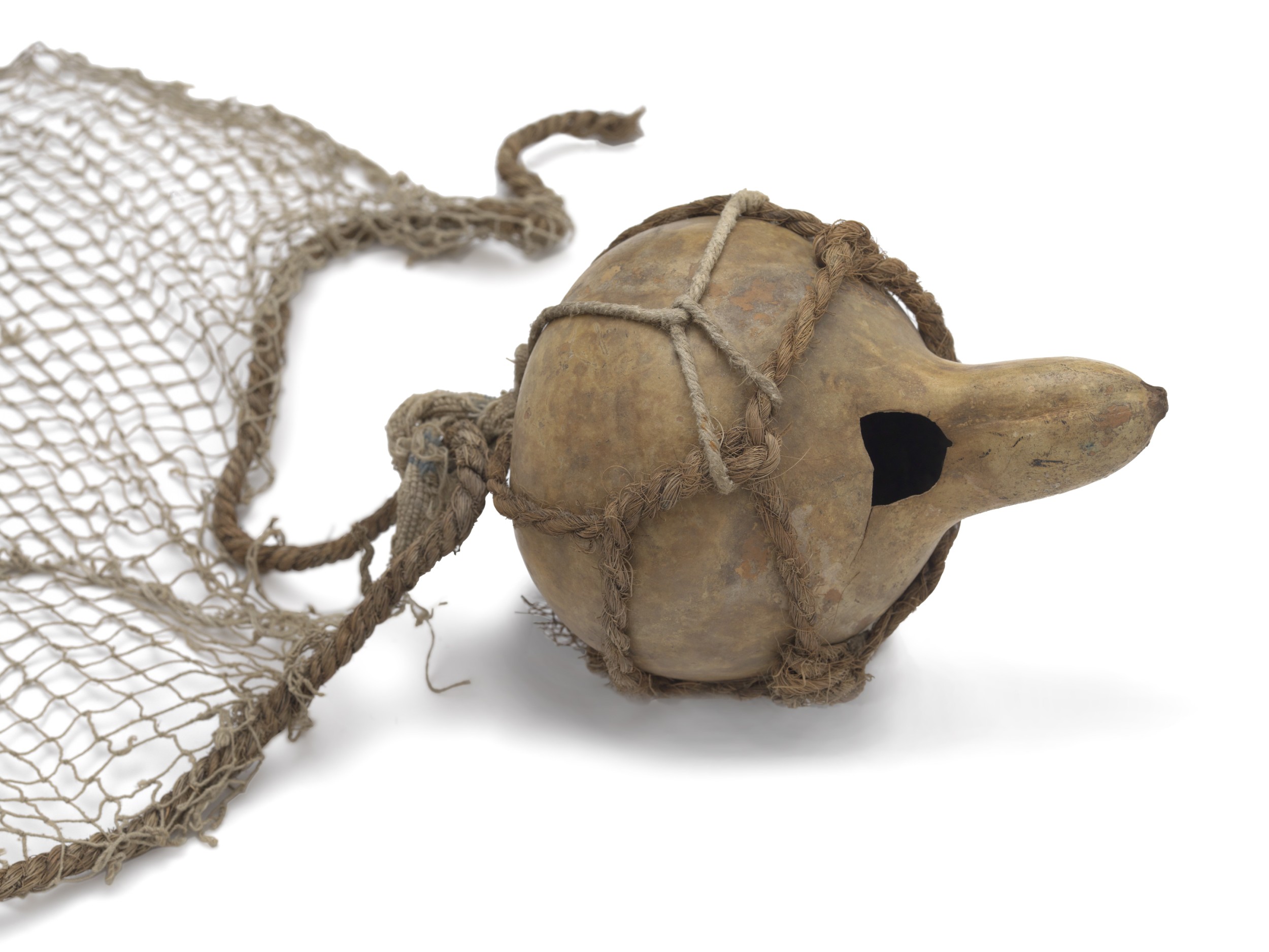 Fischnetz mit K&uuml;rbisschwimmer - Bild 2