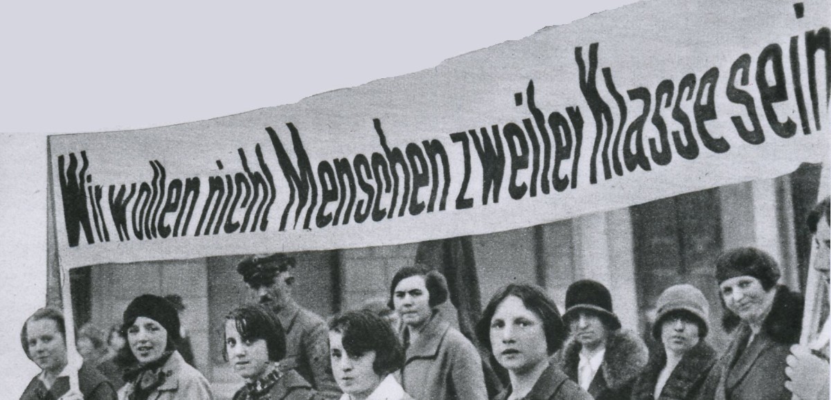 : Frauentagsdemonstration der SDAP, 1930 © Kreisky Archiv