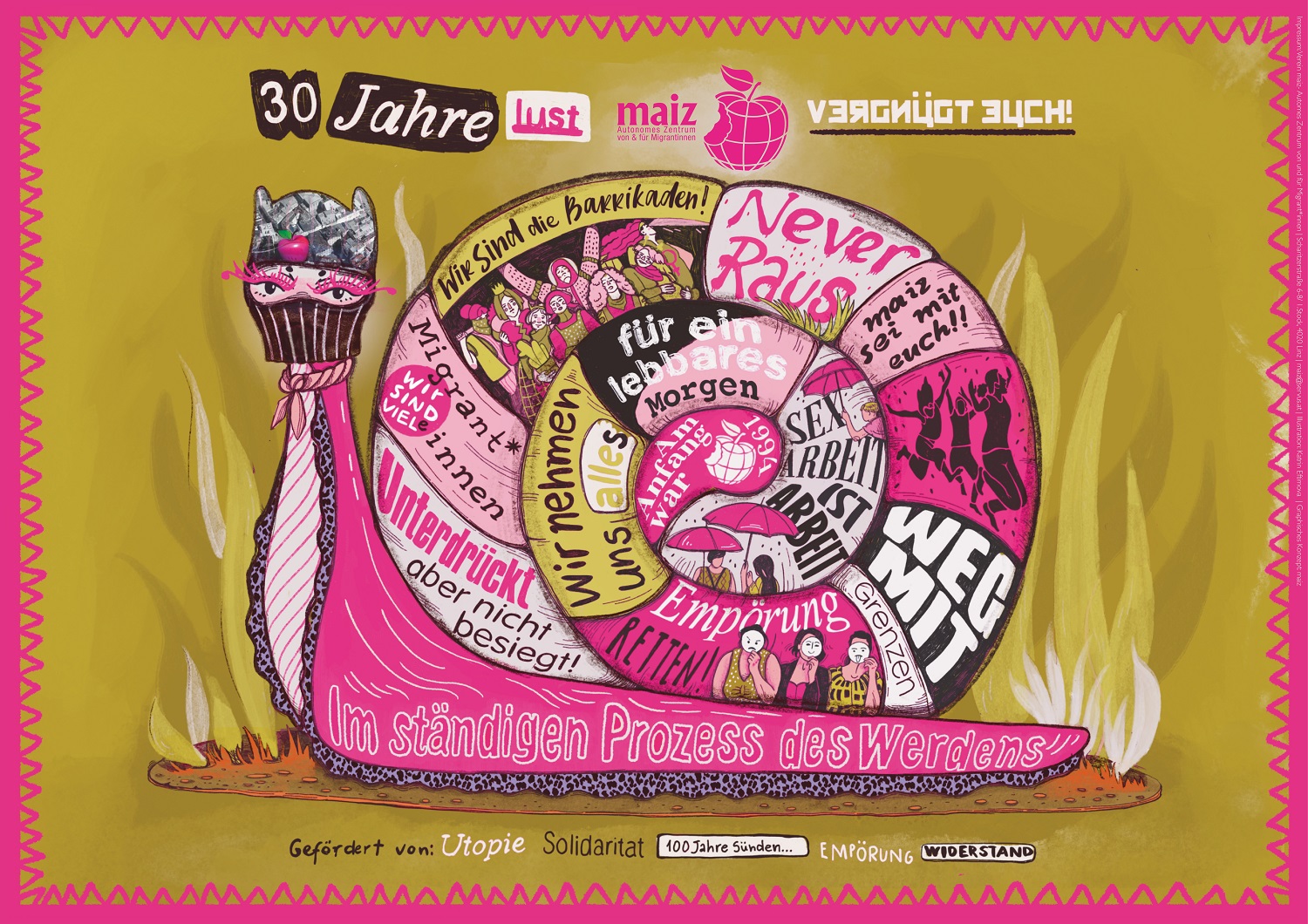 : 30 Jahre maiz - Autonomes Zentrum von & für Migrantinnen
