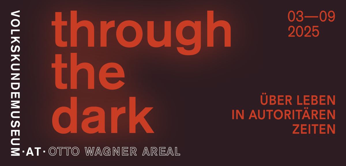 : "Through the Dark. Über Leben in autoritären Zeiten" - Programmschwerpunkt 2025. Grafik: Matthias Klos